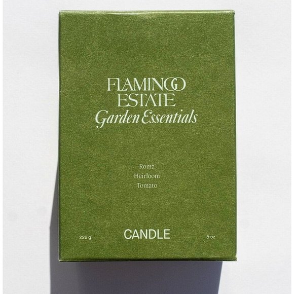 Flamingo Estate NIB Garden Essentials Roma Heirloom Tomato Candle 8 OZ - Picture 9 of 12